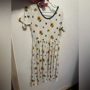Kyte Baby - Bamboo Girls Sunflower Twirl Dress